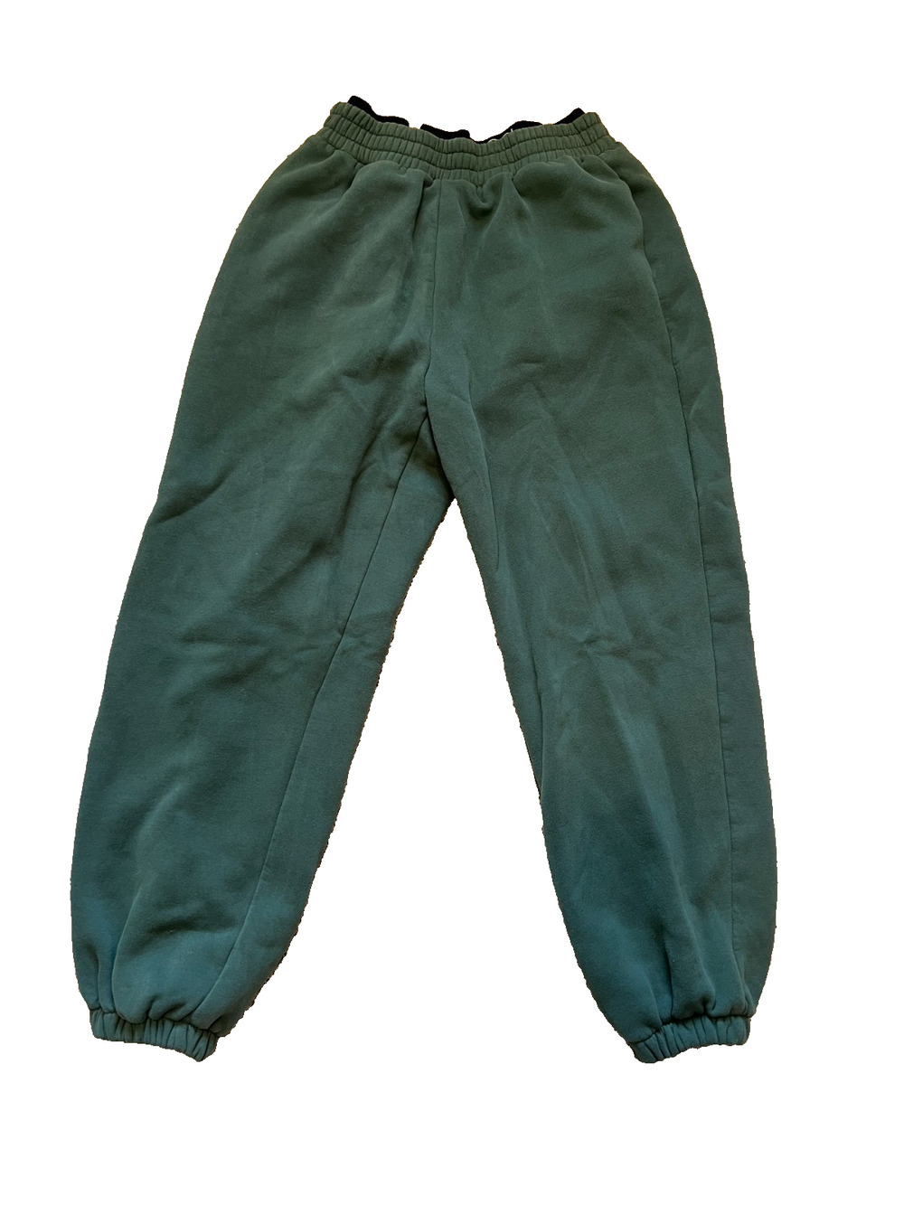 OGL Move Sweat Pants Jogger Waist Band Cuffed Green Women's Medium Relaxed
